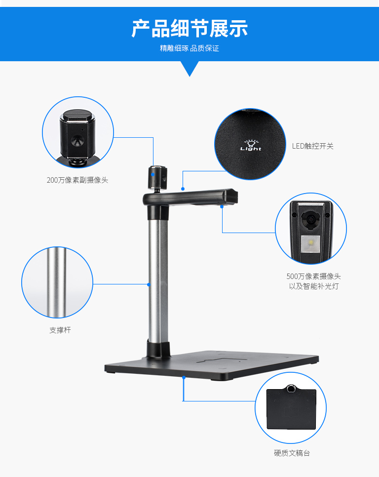 ZL-950TS，哲林高拍儀新品，高清晰